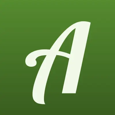 Алиса, магазин продуктов, лого-визитка