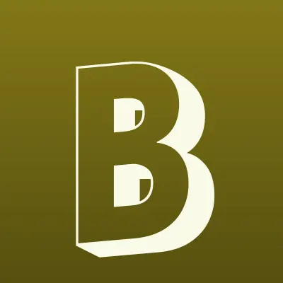 Блик, сервисная компания, лого-визитка