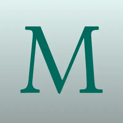 Метражи, центр недвижимости, лого-визитка