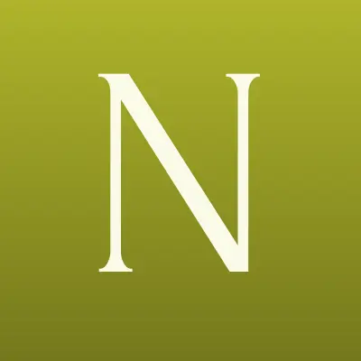 NINEL, магазин верхней одежды, лого-визитка
