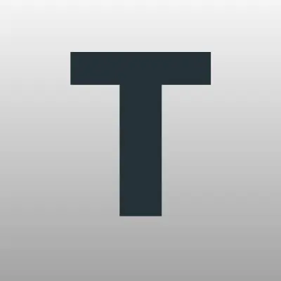 TRON, компьютерный сервис, лого-визитка